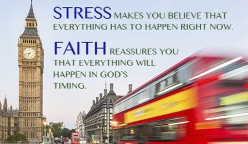 Don't Stress, GOD'S got your back!