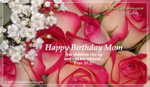 Happy Birthday Mom