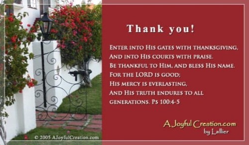 Enter His Gates