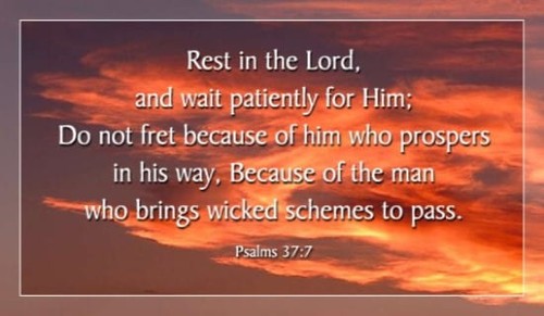 Rest In The Lord