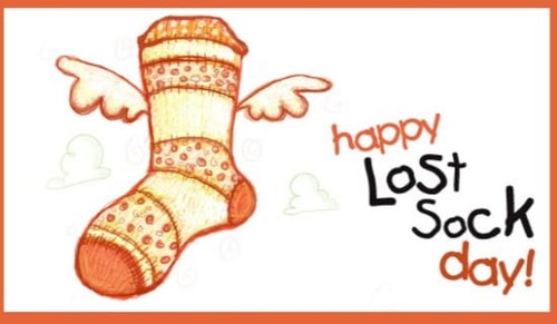 Lost Sock Day (5/9) 
