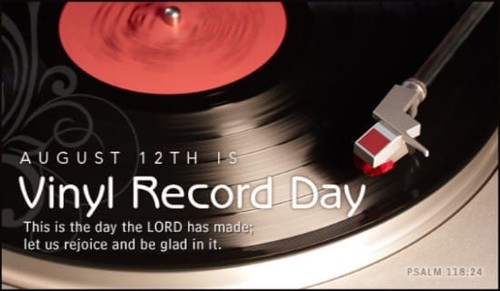 Vinyl Record Day (8/12)