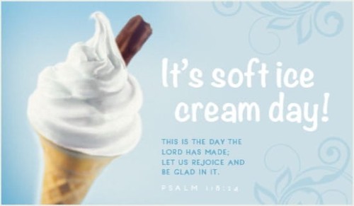 Soft Ice Cream Day (8/18)