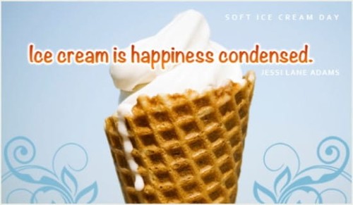 Soft Ice Cream Day (8/18)