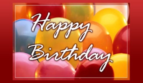 Birthday Balloons