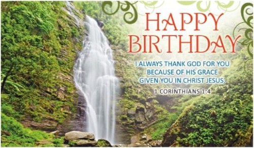 Birthday Waterfall