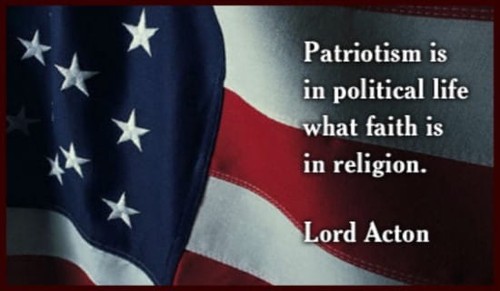 Lord Acton On Patriotism