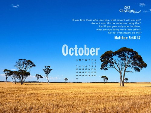 October 2010 - Matthew 5:46-47