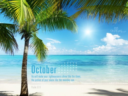 Oct 2012 - Psalm 37:6