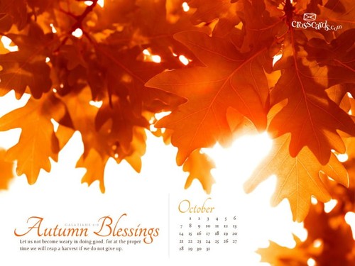 Oct 2012 - Autumn Blessings