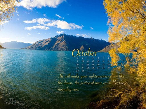 October 2011 - Psalm 37:6