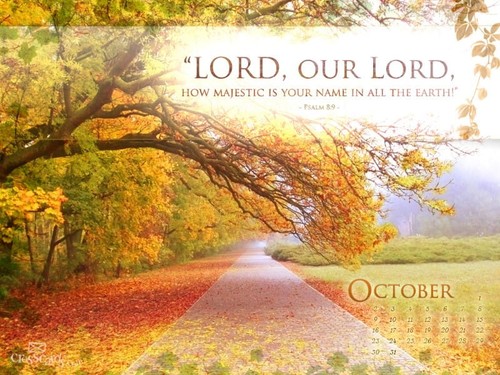 October 2011 - Psalm 8:9