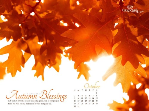 October 2011 - Autumn Blessings