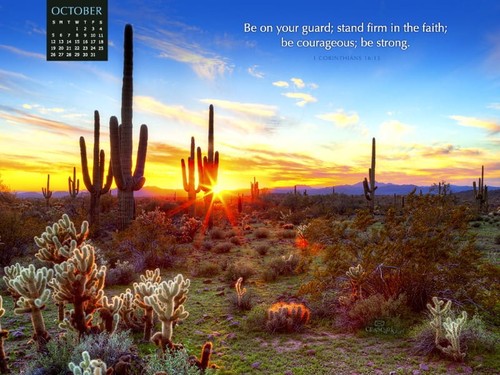 October 2014 - 1 Corinthians 16:13