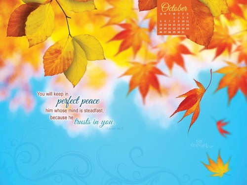 October 2014 - Perfect Peace