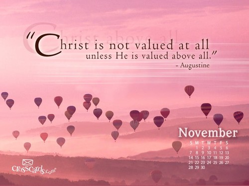 November 2010 - Valued Above All