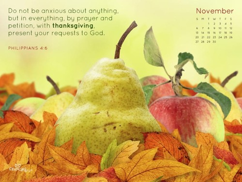 November 2011 - Phil. 4:6