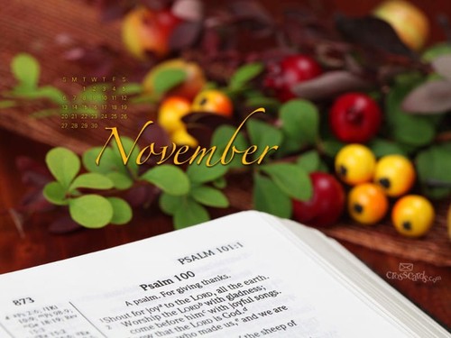 November 2011 - Psalm