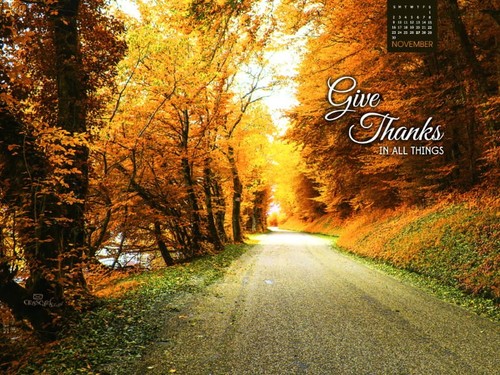 November 2014 - Give Thanks