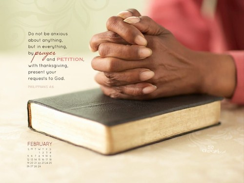 Feb 2012 - Prayer