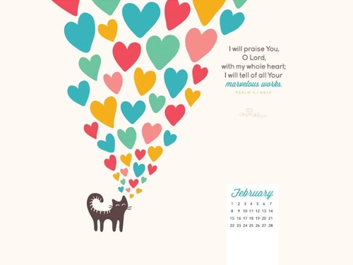 February 2015 - Psalm 9:1
