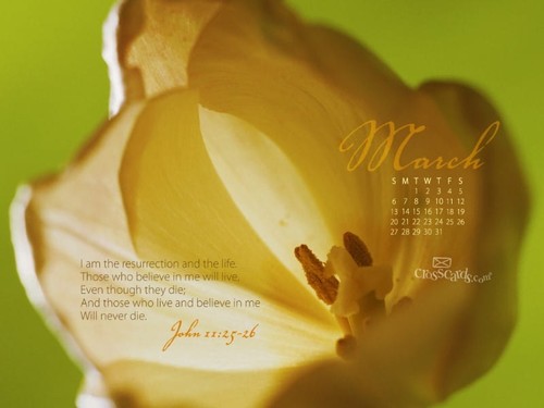 March 2011 - John 11:25-26