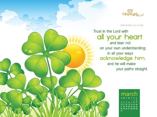 March 2013 - Trust in the Lord