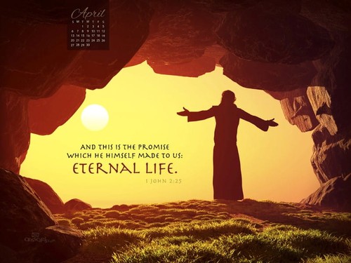 April 2014 - 1 John 2:25