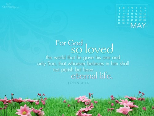 May 2011 - John 3:16