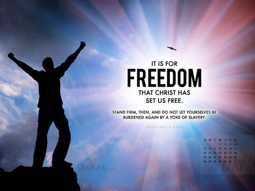 May 2013 - Galatians 5:1 NIV