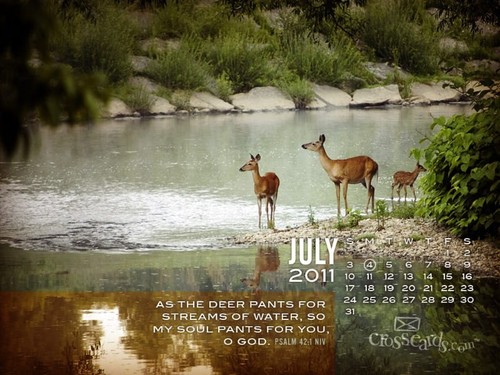 July 2011 - Psalm 42:1