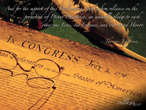 July 2011 - Declaration