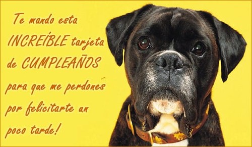 Te mando esta INCREÍBLE tarjeta de CUMPLEAÑOS...
