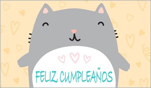 feliz cumpleaños adorable