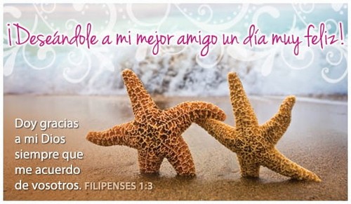 ¡Deseándole a mi mejor amigo un día muy feliz!