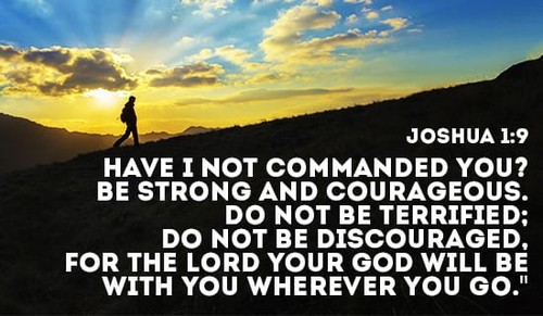 Don't be discouraged, God's got your back!