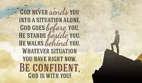GOD IS WITH YOU!