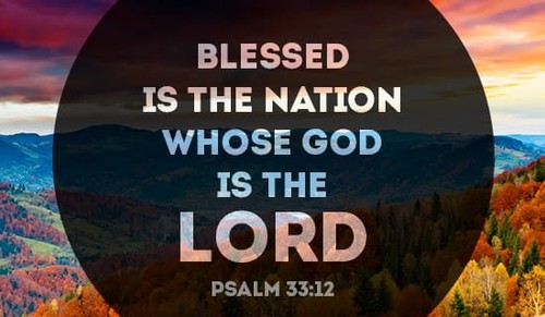 Blessed are the LORD's people!