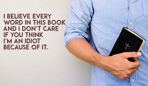 I believe that the Bible is true.