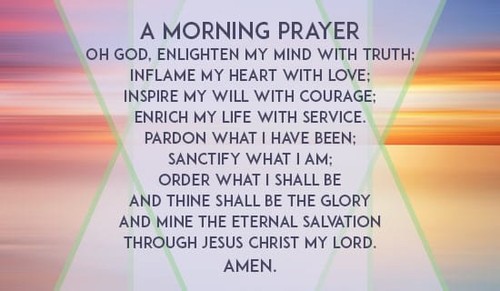 A Morning Prayer