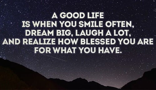 Smile often!