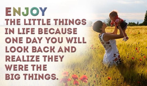 Do you enjoy the small things?