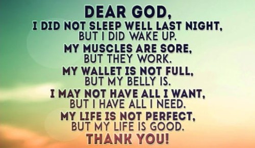 I may not have slept well, but thank you for everything wonderful anyways!