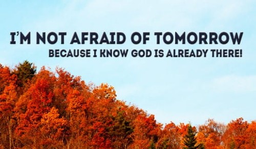 What do you think God has in store for you tomorrow?