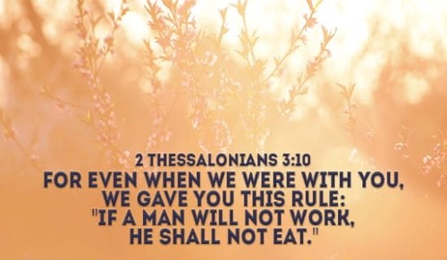 2 Thessalonians 3:10