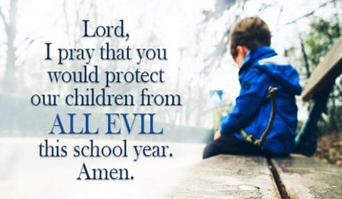 Protect our Children this school year, Lord