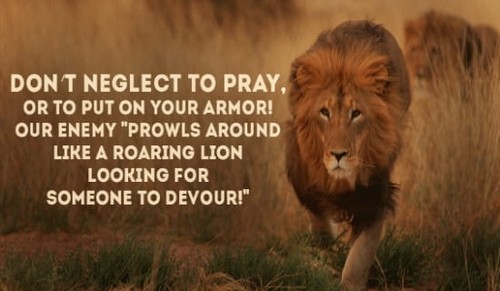 Don't Neglect to Pray