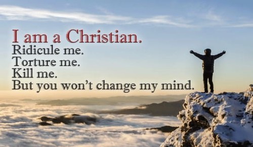 I AM A CHRISTIAn