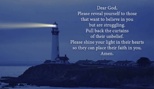 Please Reveal Yourself to Us, God