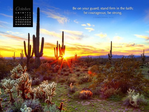 October 2015 - Stand Firm in Faith